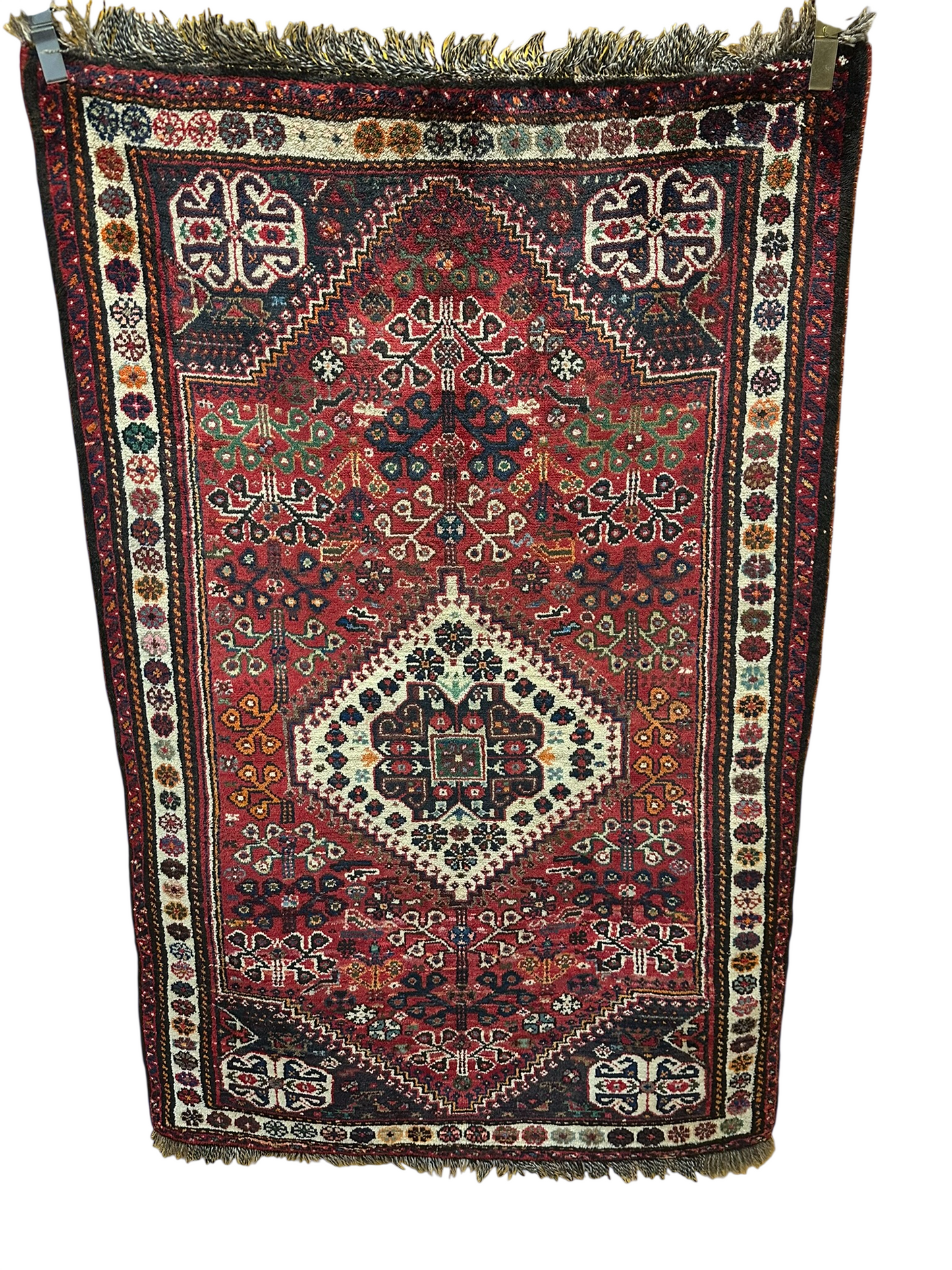 Orientteppich handgeknüpft 157x105 cm Geshgei Wolle