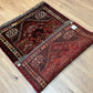 Orientteppich handgeknüpft 157x105 cm Geshgei Wolle