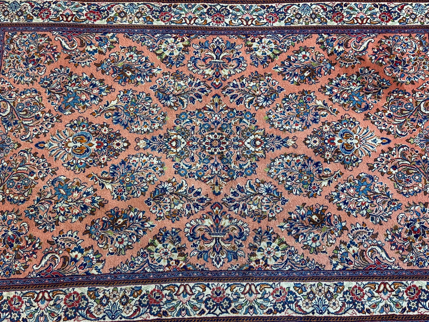 Orientteppich handgeknüpft Sarough Louvre 160x103 cm