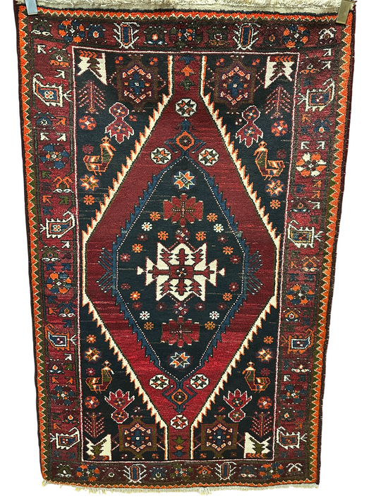 Orientteppich handgeknüpft Hamadan 160x100 cm