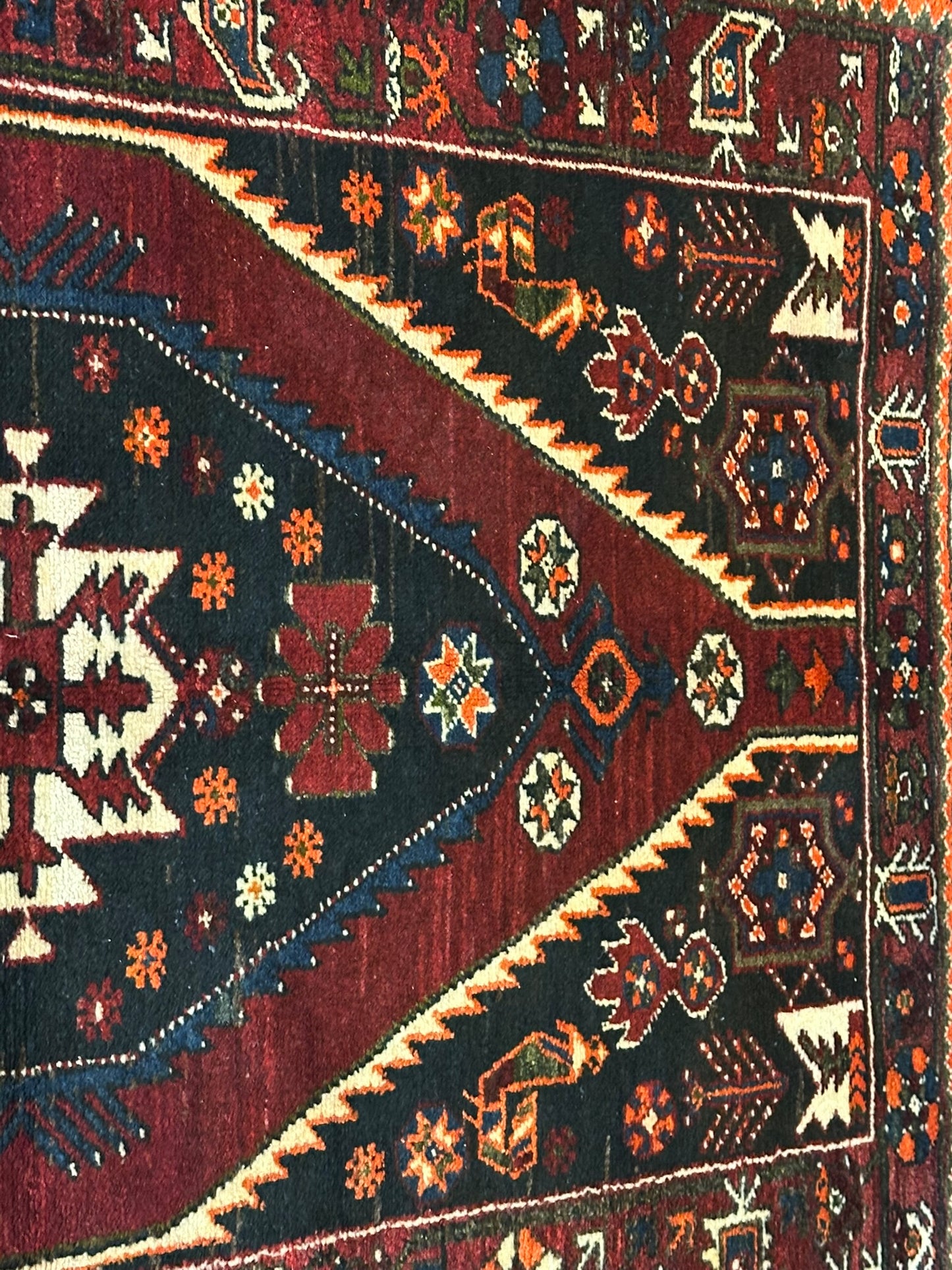 Orientteppich handgeknüpft Hamadan 160x100 cm