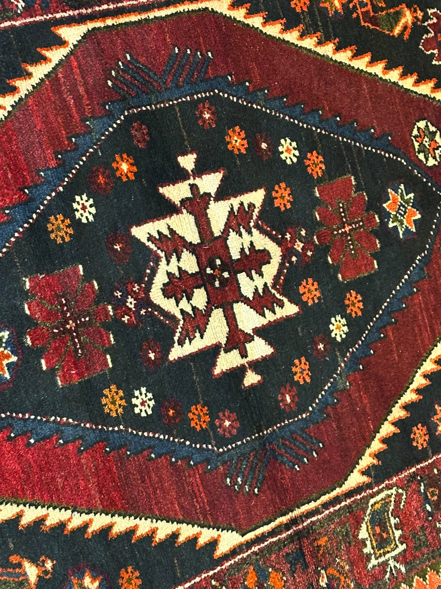 Orientteppich handgeknüpft Hamadan 160x100 cm