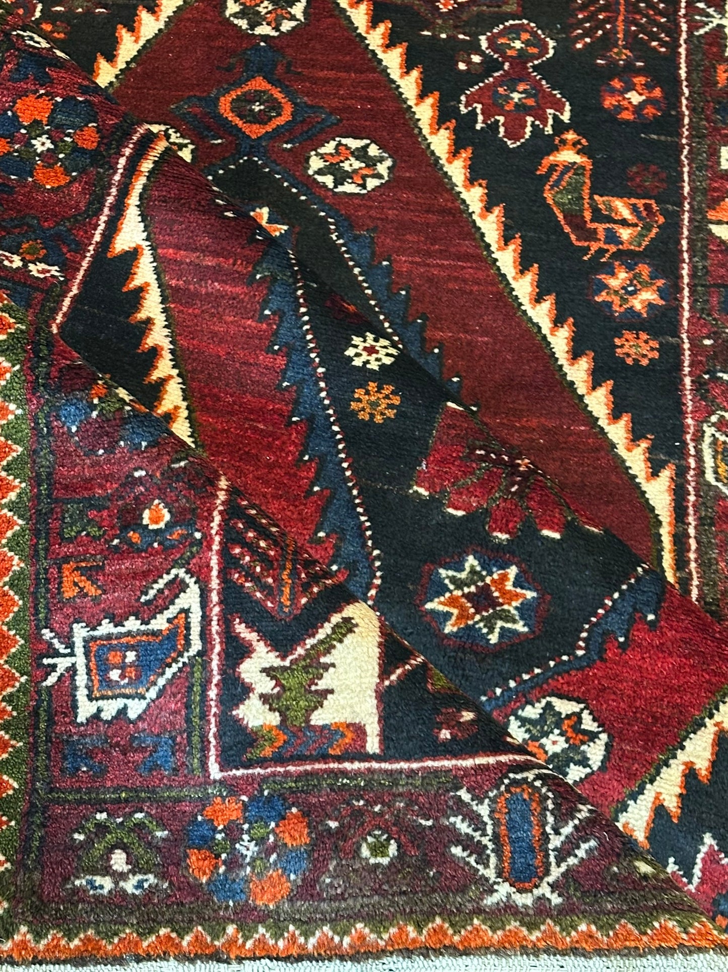 Orientteppich handgeknüpft Hamadan 160x100 cm