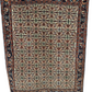 Orientteppich handgeknüpft Bidjar 151x114 cm Korkwolle
