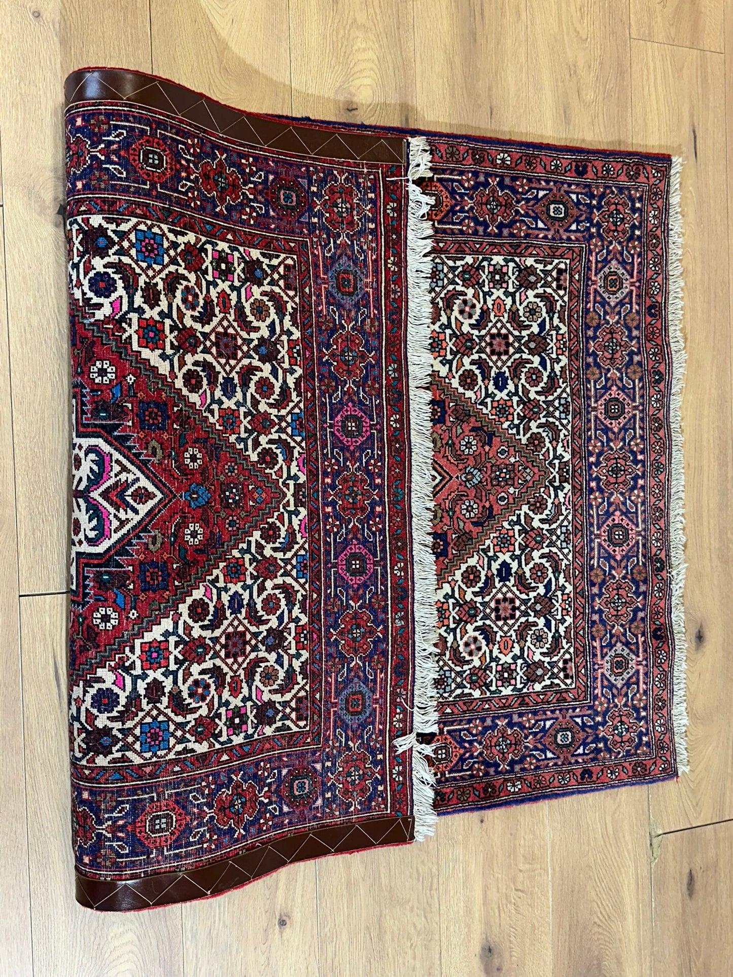 Orientteppich handgeknüpft Bidjar 155x100 cm