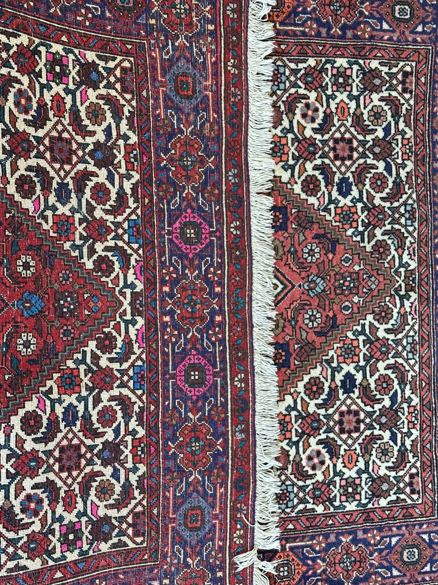 Orientteppich handgeknüpft Bidjar 155x100 cm