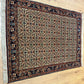 Orientteppich handgeknüpft Bidjar 151x114 cm Korkwolle