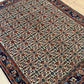 Orientteppich handgeknüpft Bidjar 151x114 cm Korkwolle