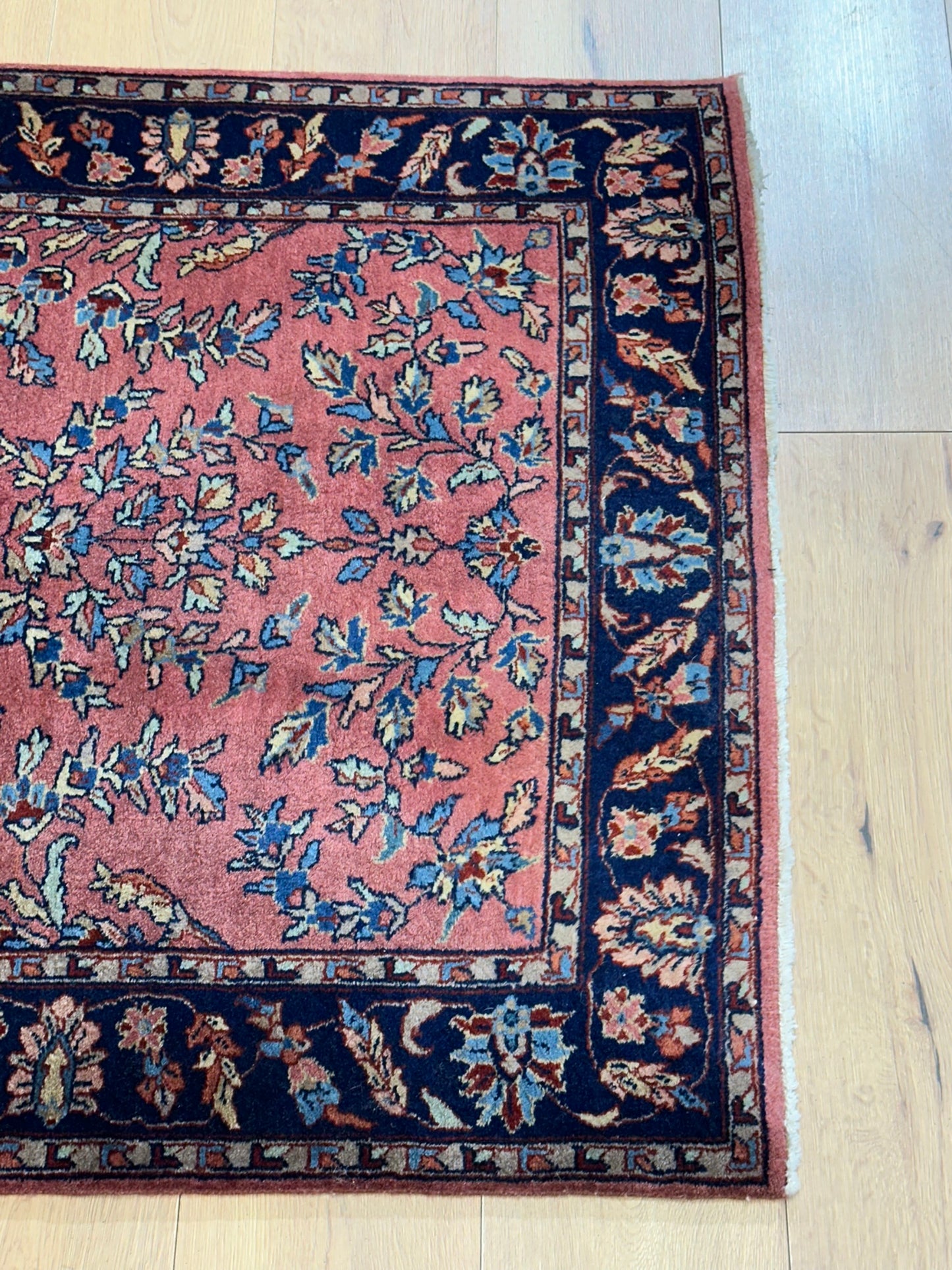 Orientteppich handgeknüpft US Sarouqgh Jugendstil 155x95 cm