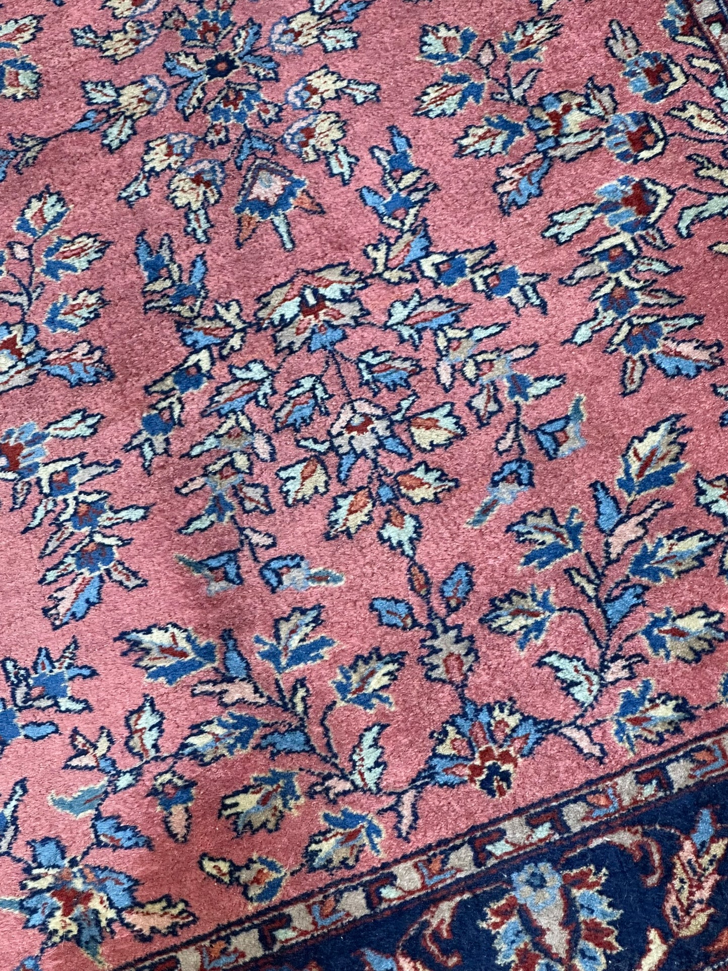 Orientteppich handgeknüpft US Sarouqgh Jugendstil 155x95 cm