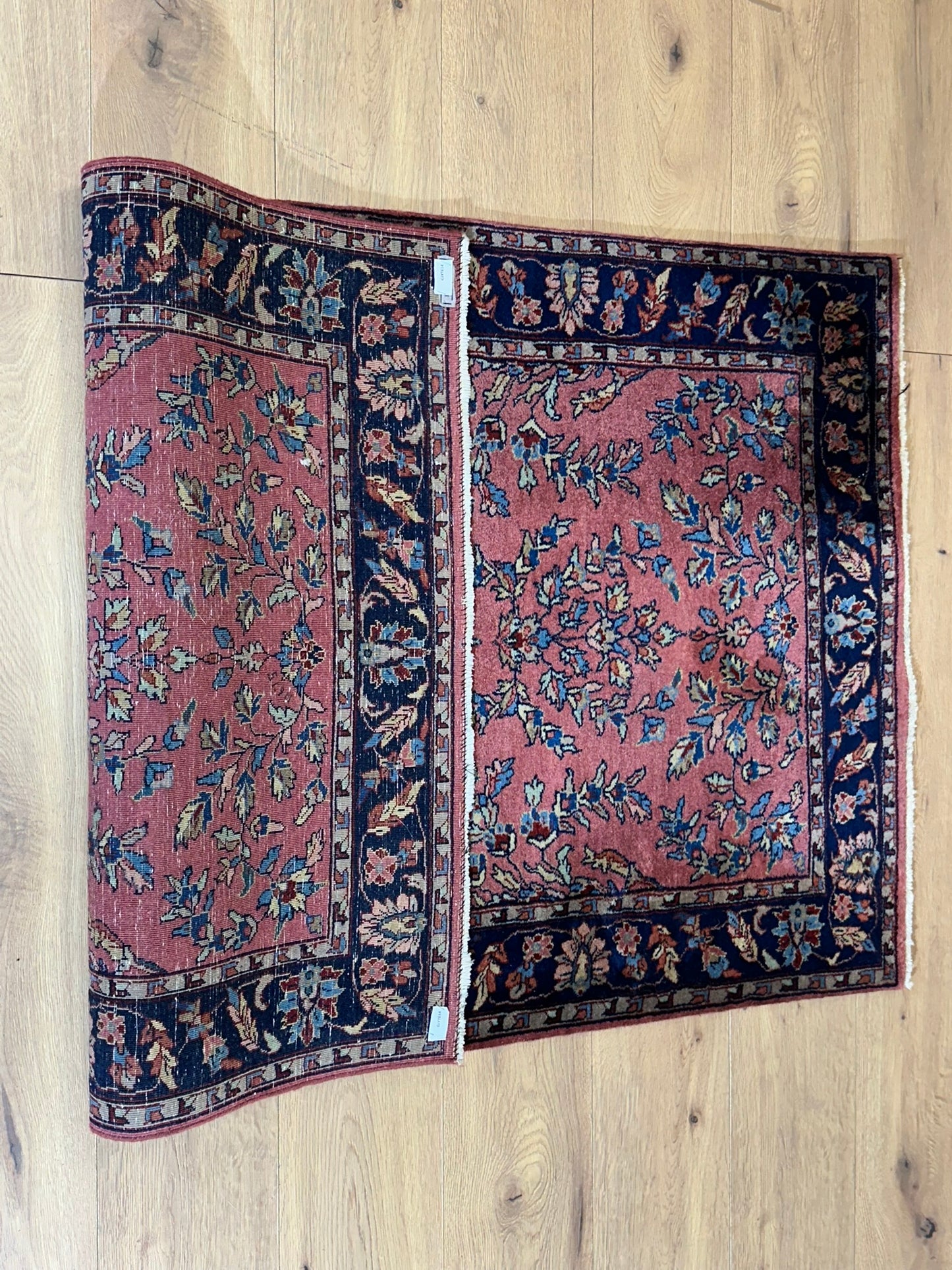 Orientteppich handgeknüpft US Sarouqgh Jugendstil 155x95 cm
