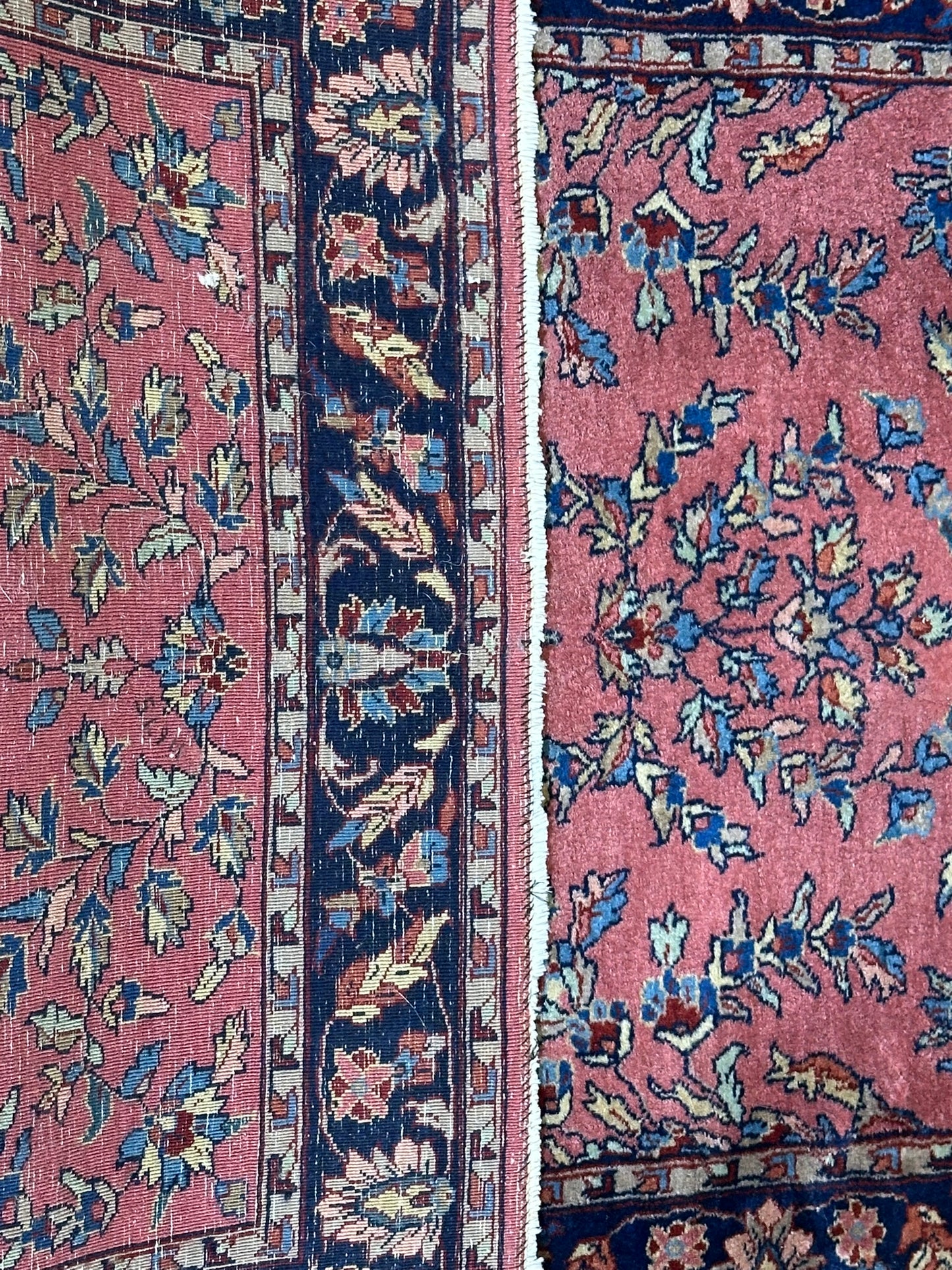 Orientteppich handgeknüpft US Sarouqgh Jugendstil 155x95 cm
