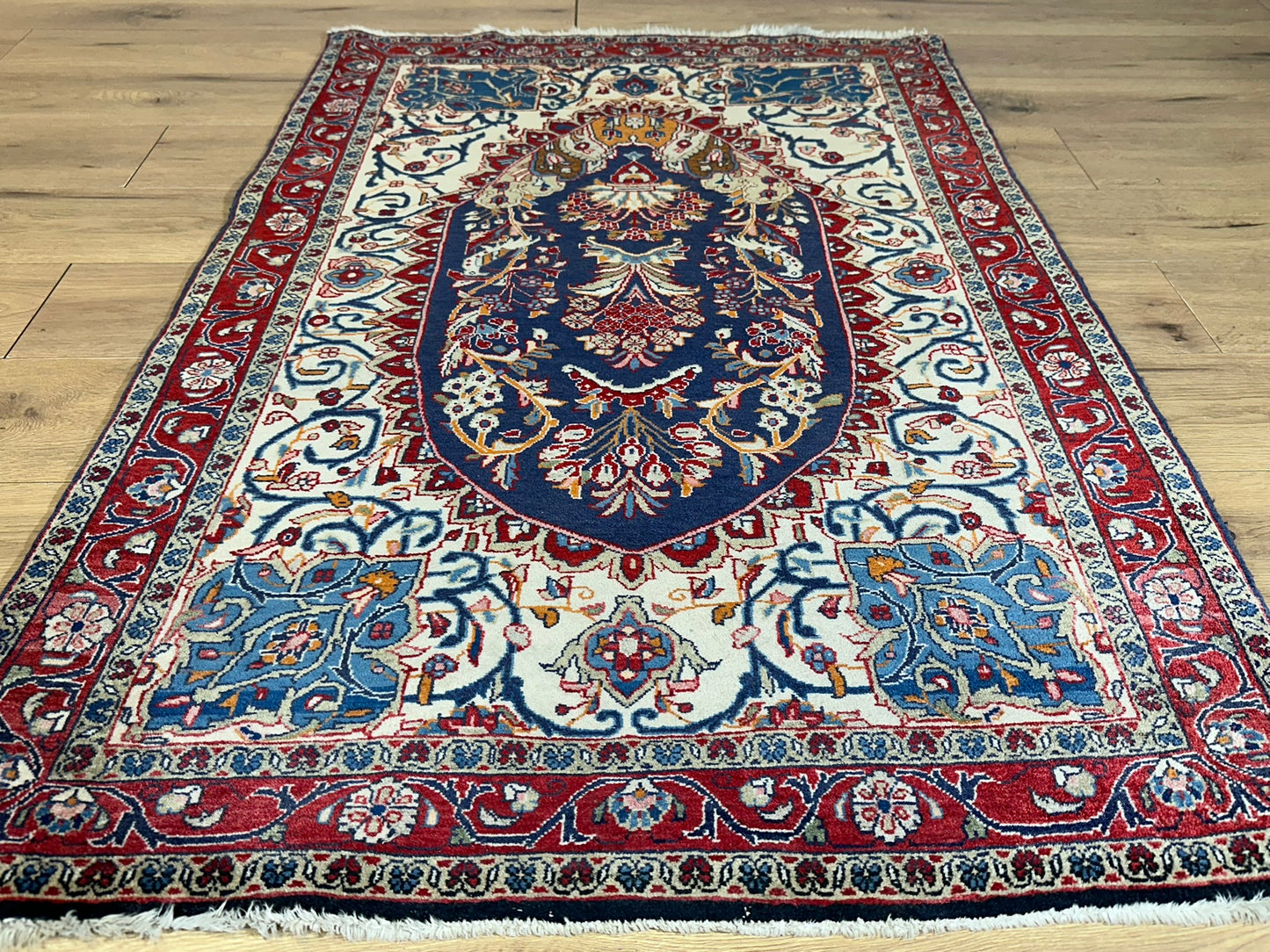 Orientteppich handgeknüpft Sarouqgh 155x103 cm