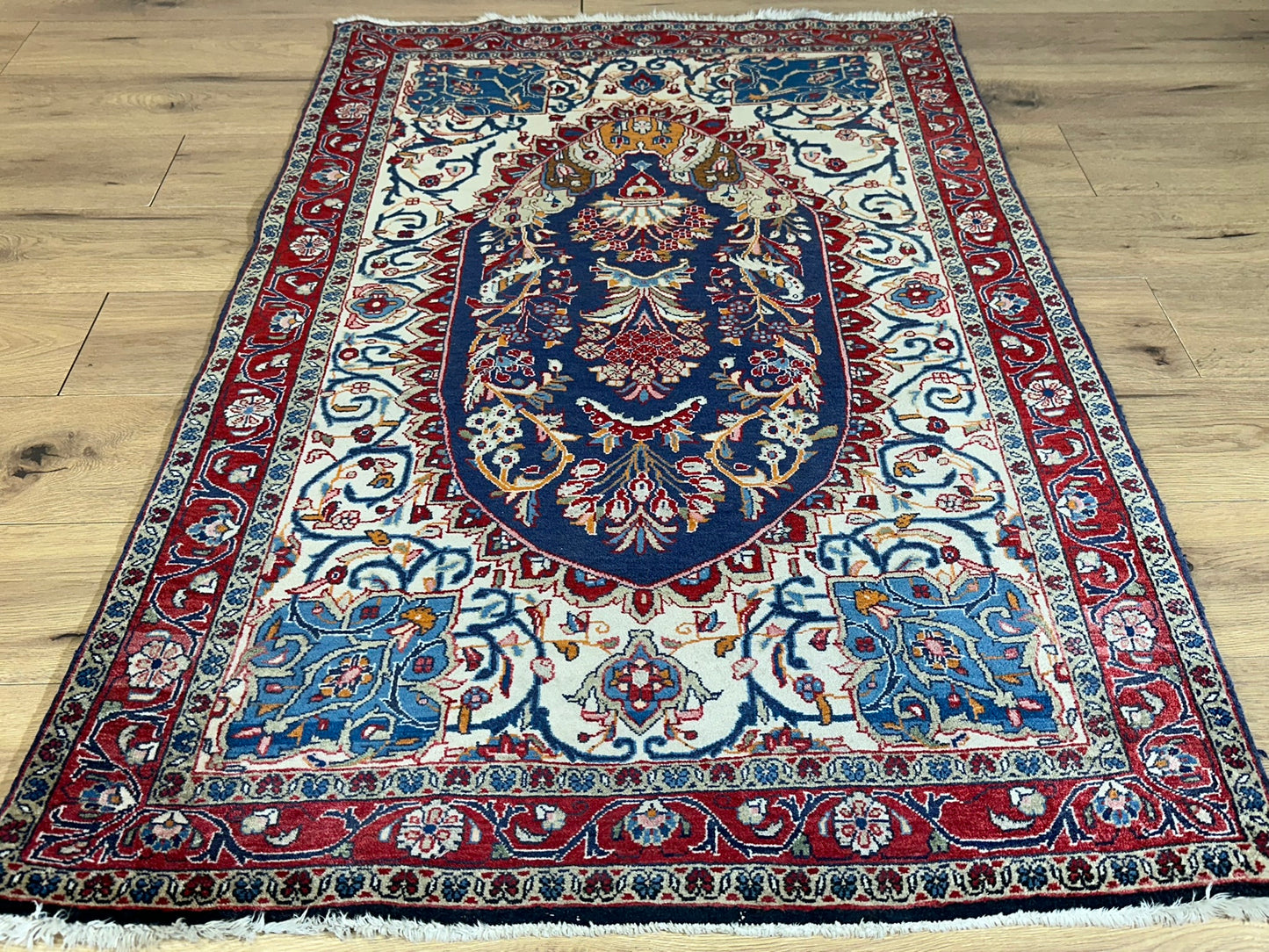 Orientteppich handgeknüpft Sarouqgh 155x103 cm