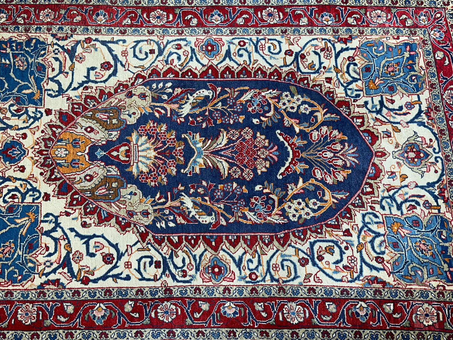 Orientteppich handgeknüpft Sarouqgh 155x103 cm