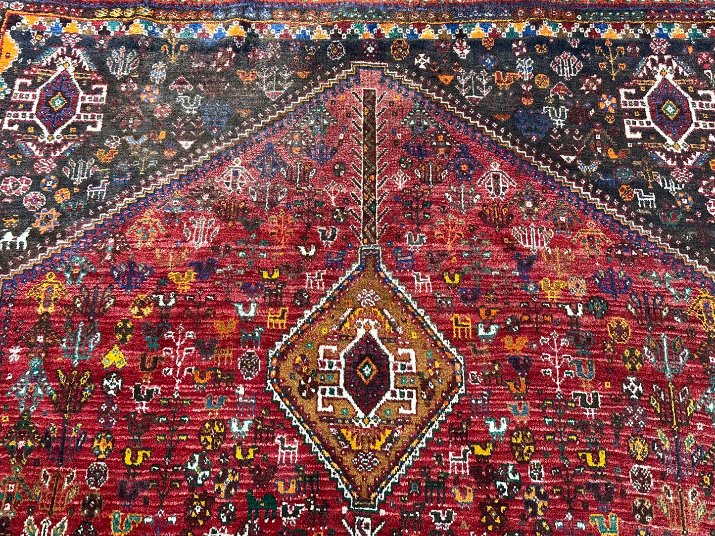 Orientteppich handgeknüpft Ghashghai 260x171 cm