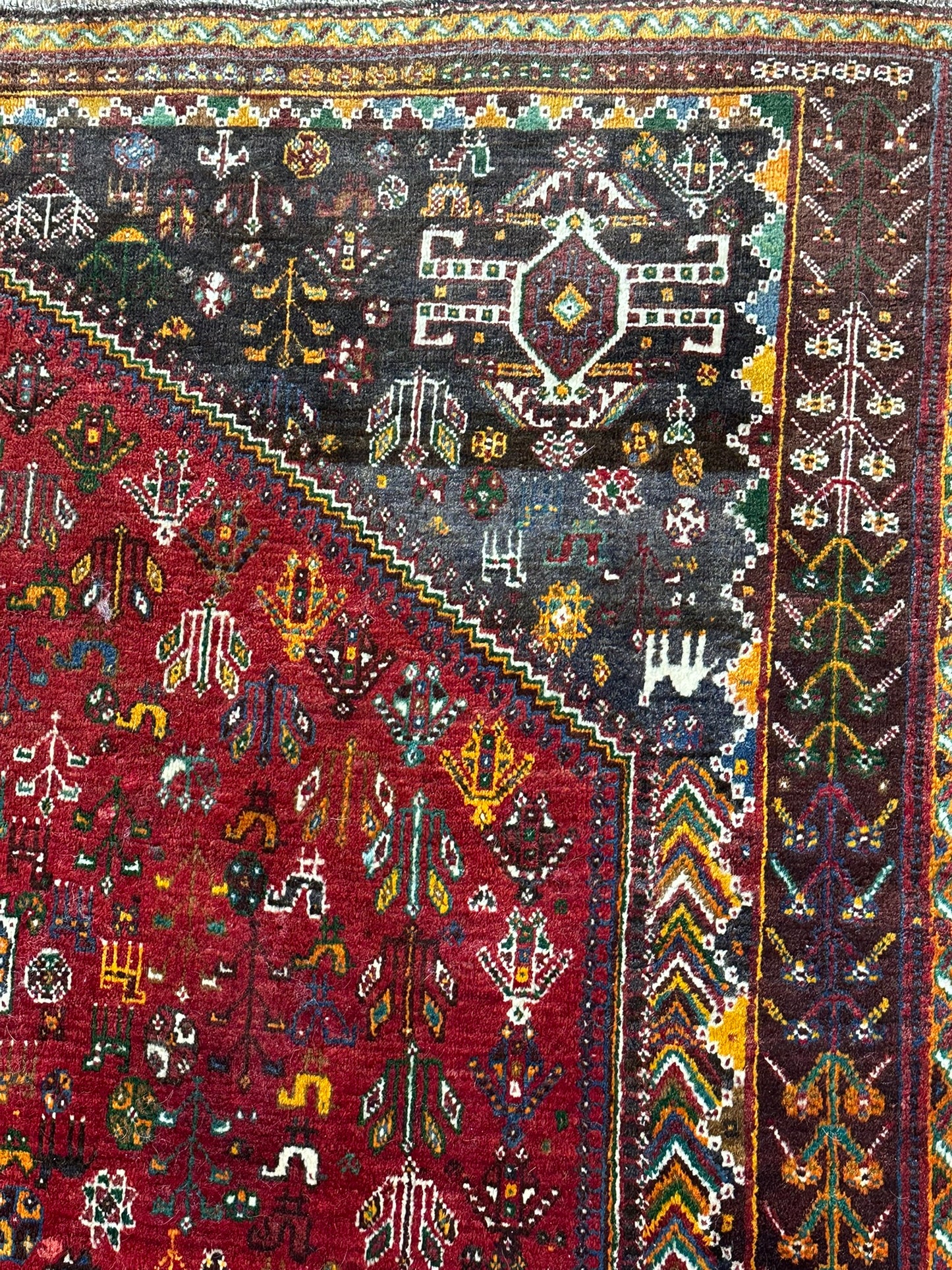Orientteppich handgeknüpft Ghashghai 260x171 cm