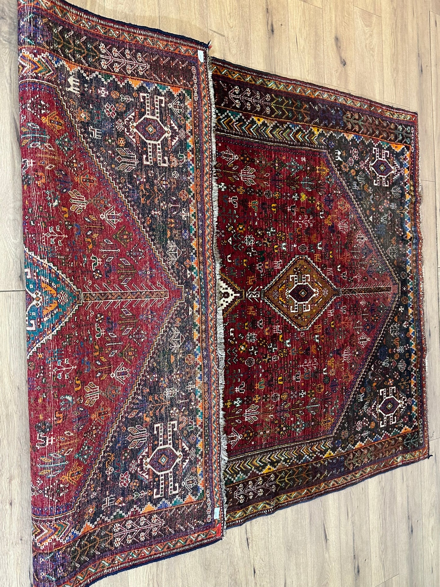 Orientteppich handgeknüpft Ghashghai 260x171 cm