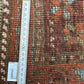Antiker Orientteppich handgeknüpft Kazak Naturfarben Läufer 410x116 cm
