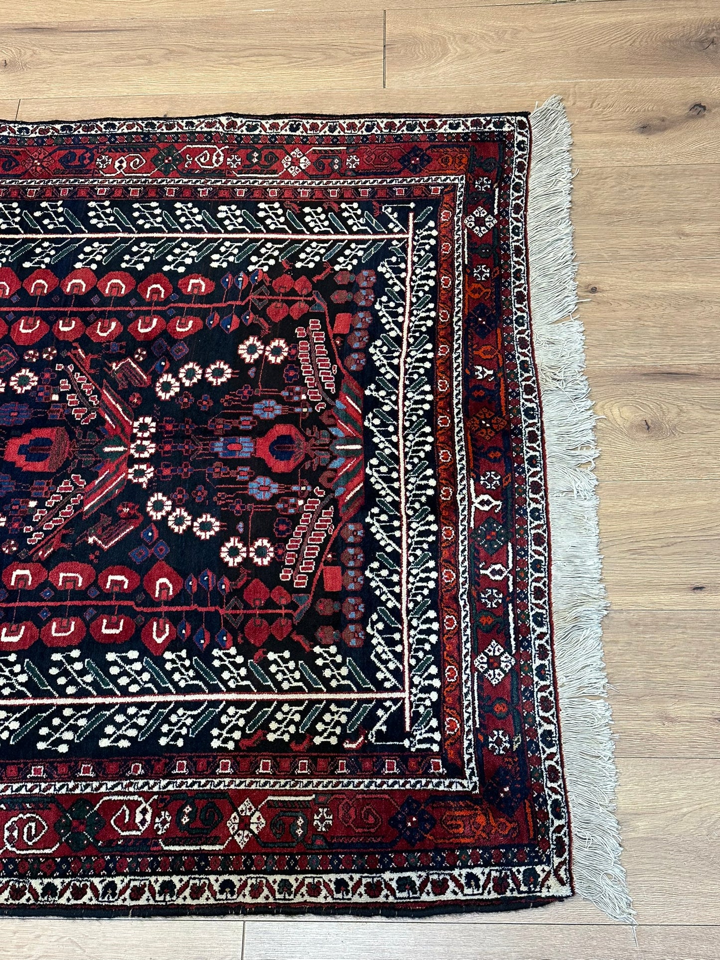 Orientteppich handgeknüpft 186 x 126 cm Presen Afschan ANTIK