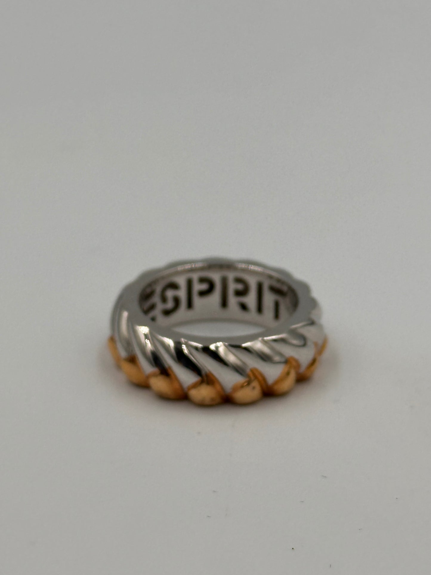 Schicker Esprit Bicolor Designer Ring aus 925er Silber