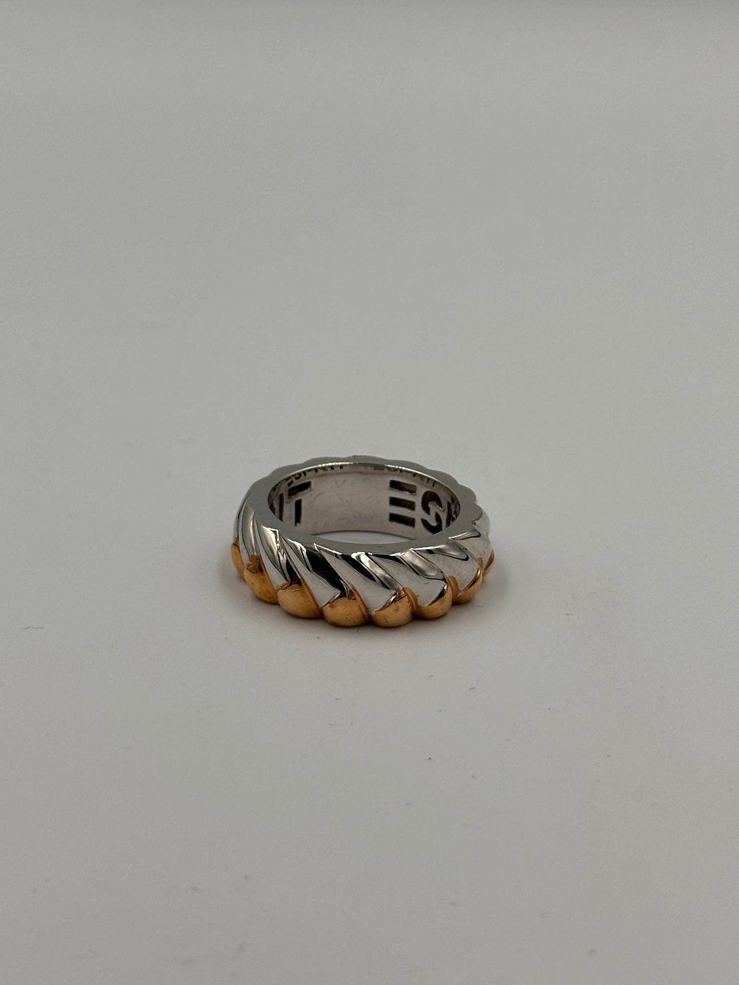 Schicker Esprit Bicolor Designer Ring aus 925er Silber