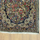 Orientteppich handgeknüpft 130 x 58 cm ANTIK Kirman Naturfarben