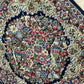 Orientteppich handgeknüpft 130 x 58 cm ANTIK Kirman Naturfarben