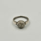 Vintage Silber 925 Ring mit Silber Kugel