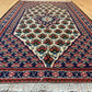 Orientteppich handgeknüpft 166 x 110 cm Bidjar Rosen Kelim