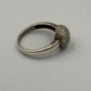 Vintage Silber 925 Ring mit Silber Kugel