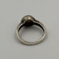 Vintage Silber 925 Ring mit Silber Kugel