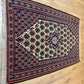 Orientteppich handgeknüpft 166 x 110 cm Bidjar Rosen Kelim