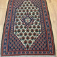 Orientteppich handgeknüpft 166 x 110 cm Bidjar Rosen Kelim