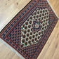 Orientteppich handgeknüpft 166 x 110 cm Bidjar Rosen Kelim