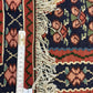 Orientteppich handgeknüpft 166 x 110 cm Bidjar Rosen Kelim
