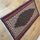 Orientteppich handgeknüpft 166 x 110 cm Senneh Bidjar Kelim