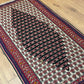 Orientteppich handgeknüpft 166 x 110 cm Senneh Bidjar Kelim