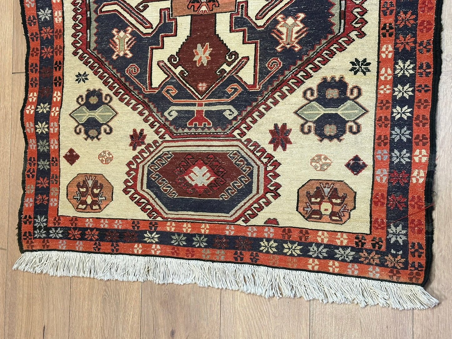 Orientteppich handgeknüpft 135 x 97 cm Kelim Sumack