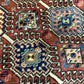 Handgeknüpfter Perser Orientteppich Gaschgai Yalameh -72x54 cm
