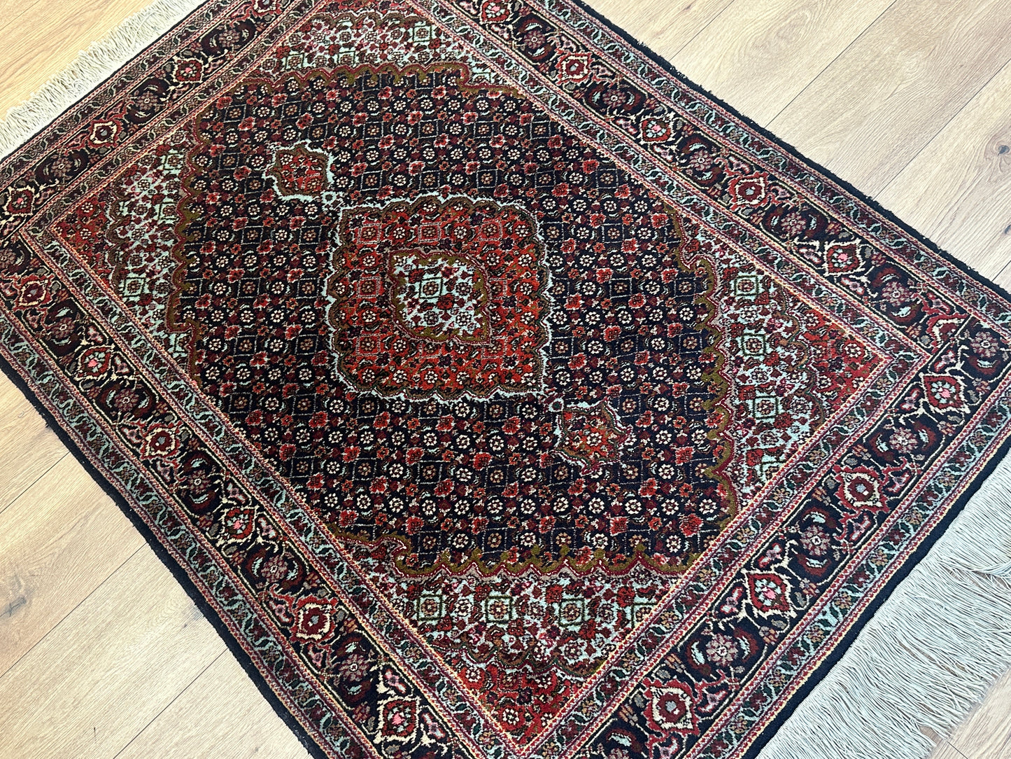 Handgeknüpfter Perser Orientteppich Täbriz Mahi  147x107 cm
