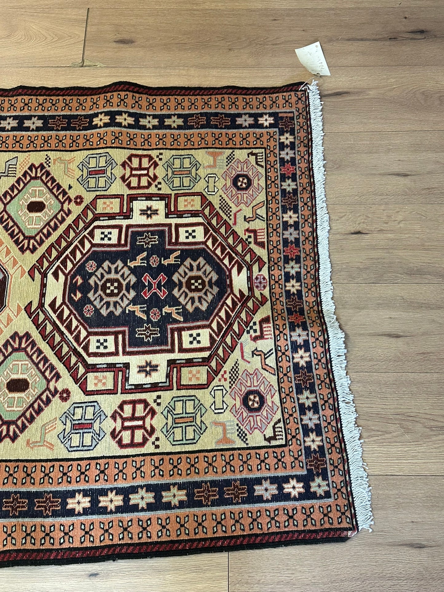 Orientteppich handgeknüpft 280x104 cm Sumack Kelim