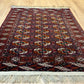 Orientteppich handgeknüpft ANTIK 106x83 cm Joumut Buchara