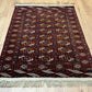 Orientteppich handgeknüpft ANTIK 106x83 cm Joumut Buchara