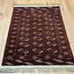 Orientteppich handgeknüpft ANTIK 106x83 cm Joumut Buchara