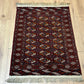 Orientteppich handgeknüpft ANTIK 106x83 cm Joumut Buchara