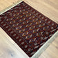 Orientteppich handgeknüpft ANTIK 106x83 cm Joumut Buchara