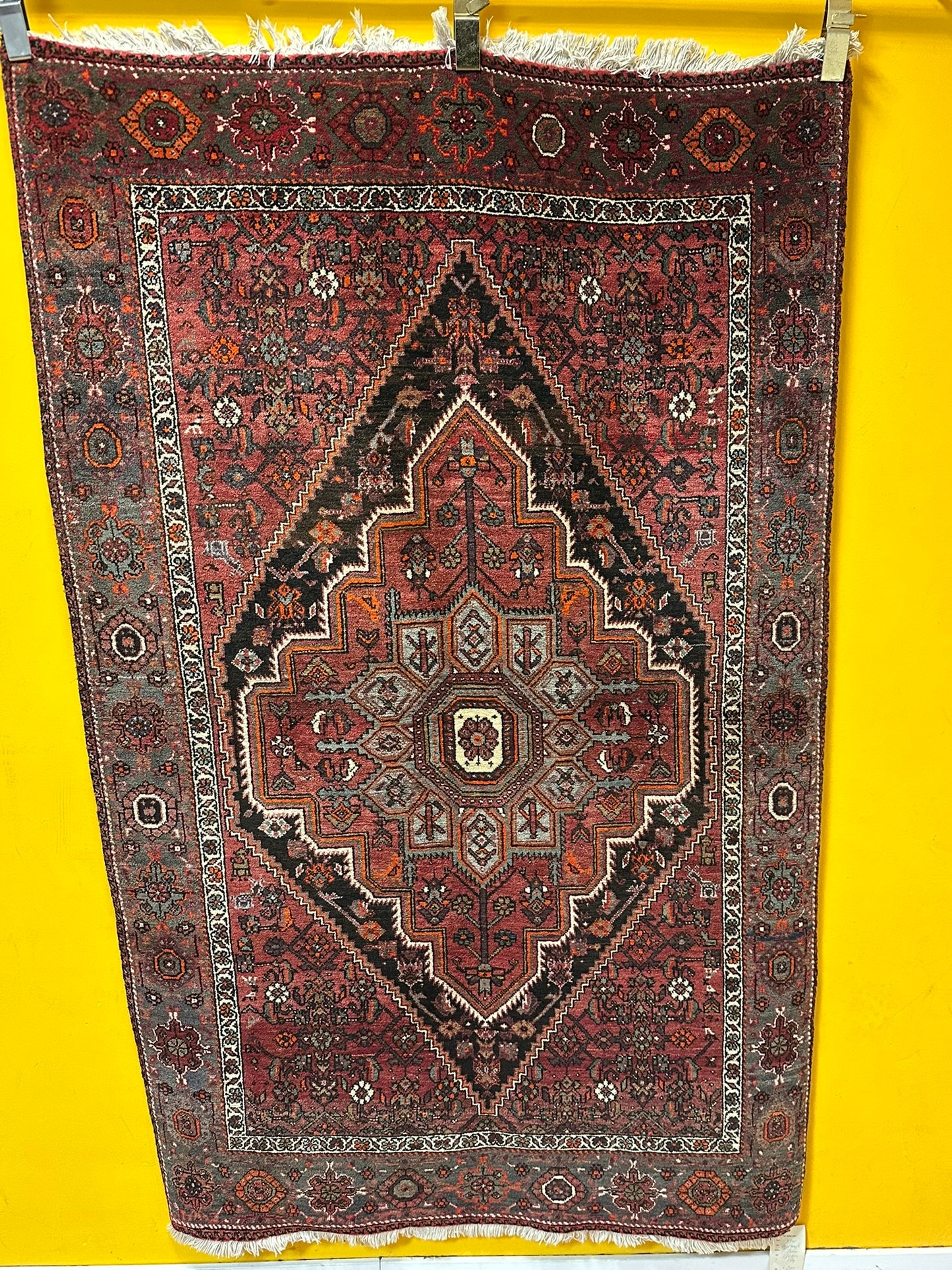Orientteppich handgeknüpft 172x108 cm Bidjar Goltog Wolle