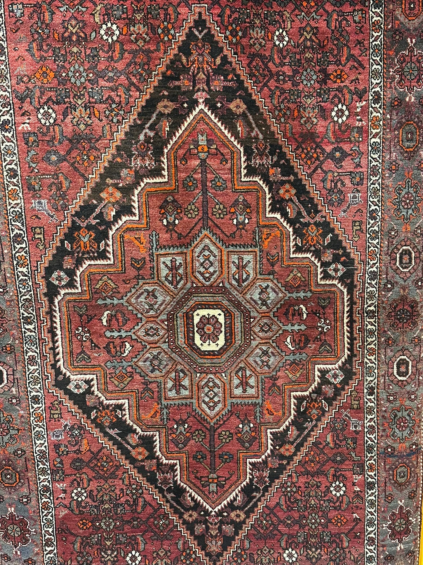 Orientteppich handgeknüpft 172x108 cm Bidjar Goltog Wolle