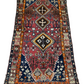 Antiker Malayer Orientteppich handgeknüpft 195x105 cm